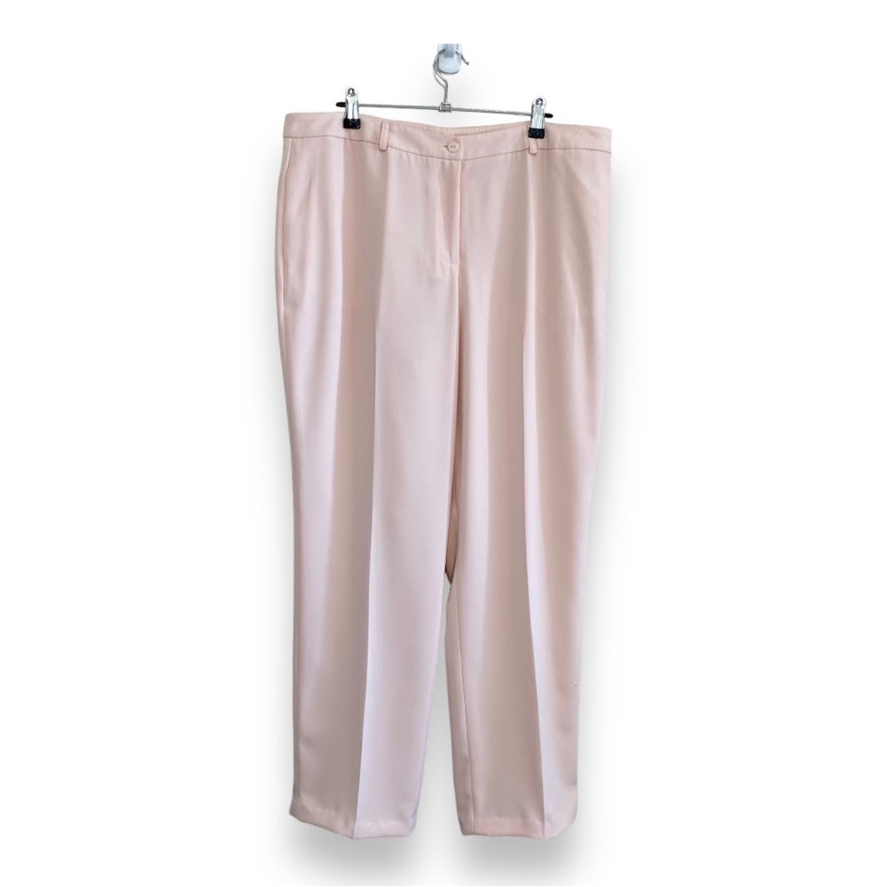 Peter Nygard - Wide Leg Pant in Blush Pink - Size 16 - Picture 3 of 10
